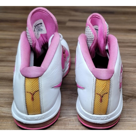 Nike Zoom Soldier IV 4 LeBron James Kay Yow Think Pink Wmns Basketball Shoes - Picture 5 of 10